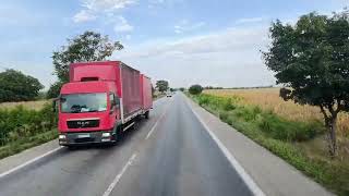 Driving in Slovakia, route 75, Jatov - Trnovec nad Váhom