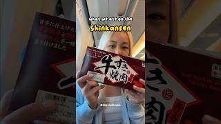 Try an ‘Ekiben’ bento box with me on the Shinkansen in Japan 🍱 🚅