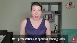 Why Most Presentation & Speaking Training Sucks