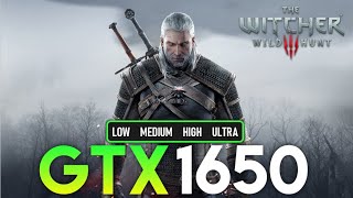 The Witcher 3: Wild Hunt | GTX 1650 4GB | 1080p + All Settings | Performance Tasted.