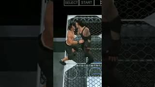 wwe raw vs smackdown undertaker hell in the cell extreme moments #shorts