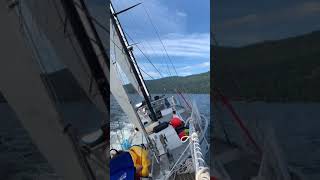 Sailing a ketch