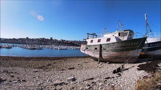 Camaret-sur-Mer - le cimetière de bateaux, la Chapelle Notre-Dame-de-Rocamadour et la Tour Vauban