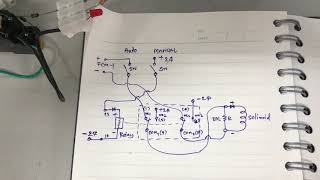 การทำระบบ switch เลือก Auto or Manual สั่งระบบ Output 24vdc