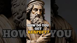 The Foundation of Respect: A Musonius Rufus Insight #MusoniusRufus #stoicism