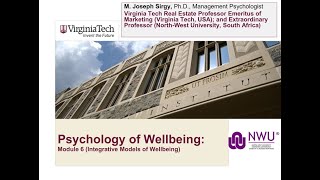 Psychology of Wellbeing Certificate Webinar 10: Integrative Models of Wellbeing