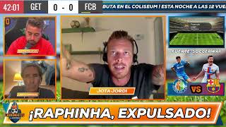 BRUTAL reacción a la EXPULSIÓN 😱 @jotajordi13 NO SE LO PUEDE CREER! ❌