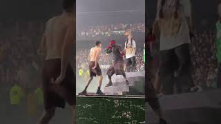 Travis Scott performs BACKROOMS with fans - Circus Maximus Europe Tour