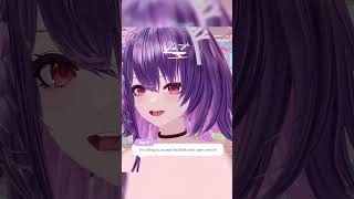 3D VTuber fights Naughty Chat!! Ultimate attack very effective!! #shorts #vtuber