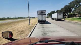 Driving from San Saba, Texas, 8/23/24