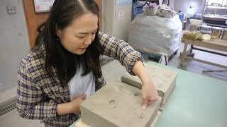 Fingerprints in Clay at the Shigaraki Ceramic Cultural Park Japan 12-13th October 2018