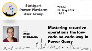 Mastering recursive operations the LowCodeNoCodeWay in Power Query by Imke Feldmann