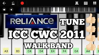 RELIANCE TUNE ON PIANO | ICC CWC 2011 | SM INSTRUMENTAL |