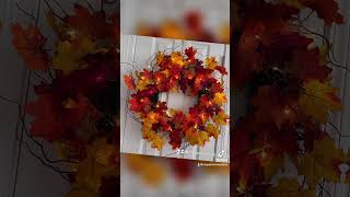 Are you ready for FALL? #flowercreation #falldecorations #wreaths