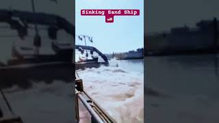 ACTUAL SINKING OF A SAND SHIP in the River | Spotted Nijmegen Netherlands 🛟⚓️ #marinoph #ofw