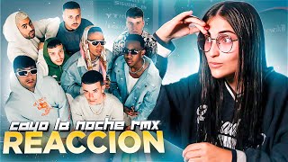 ESPAÑOLA REACCIONA A Cayó La Noche Remix - La Pantera, Quevedo, Juseph ft. Bejo, Cruz Cafuné