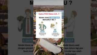 Kamu Pilih Mana??? #uang atau #aset