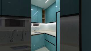 Acrylic laminate for modular kitchen cabinet