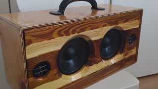 Boombox dla żołnierza z Afganistanu. głośnik speaker bluetooth DIY jak zrobić