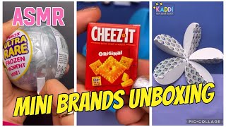 ASMR Unboxing 9 Mini Brands Capsules//Shorts Compilation//Disney Mini Brands,Toy Mini Brands🤩💕👉🏼