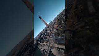 100% Google Earth 🤯🌎 Virtual FPV Flight through Paris: A Flyperlapse! 🤖#flyperlapse #hyperlapse