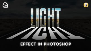 Light effect in Photoshop | photoshopcc | photoshop | Graphicdesigner