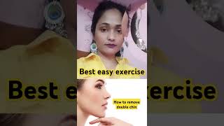 Best easy yoga double chin#facemassage #beauty #faceyogaexercises #massage