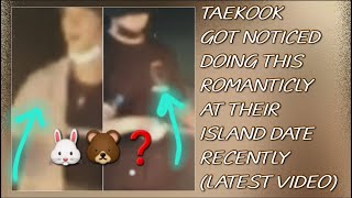 OMG!💋😱Taekook Got Noticed Doing This Romanticly At Their Island Date Recently(New)#taehyung#jungkook