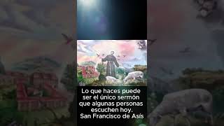 Frases de Santos - San Francisco de Asís - #catholicsaint #amor #seamossantos #frases  #fe #santo