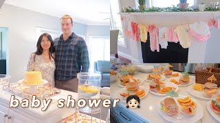 👧🏻 Baby Shower before we head back to Virginia