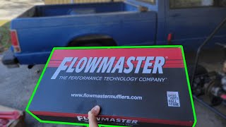 Project S10 gets FLOWMASTER muffler- It sounds crazy!