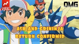 pokemon Ash and grininja return confirmid #pokemon #trending #viralvideo @Pokemonguruji