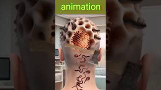 animation asmr #asmr #animation #asmrearcleaning #satisfying