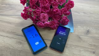 Flower Incoming Calls Realme C21Y vs Outgoing Group Flowers Calling Samsung Galaxy A02