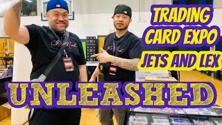 WAYNE NEW JERSEY SPORTS CARD SHOW | A SELLER'S POV | JETS AND LEX UNLEASHED | BONUS FOOTAGE | VLOG