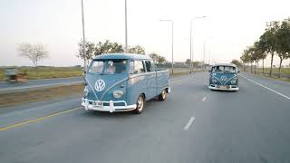 Volkswagen Type 2 Double Cab and Single Cab Rolling Shots