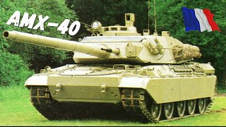 ПЕРВЫЙ ТАНК ФРАНЦИИ 3-ГО ПОКОЛЕНИЯ // AMX-40