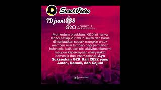 indonesia siap menjadi tuan Rumah G20 Bali Indonesia 2022@indonesia