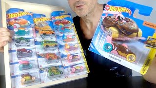 WEENY WHEELS WEDNESDAY 45: Hot Wheels 2023 Complete Set Sweet Rides & Donut Drifter Unboxing Review