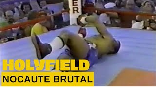 Melhores nocautes no boxe - Evander Holyfield vs Maguila #shorts