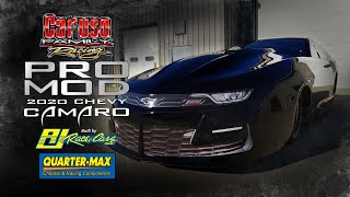 FIRST LOOK: Caruso Family Racing's NHRA Pro Mod 2020 Chevy Camaro built by RJ Race Cars