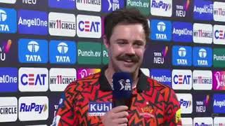 Player_Of_The_Match_Travis_Head_Post_Match_Presentation_After_Winning_Against_Dheli____Srh_Vs_DC