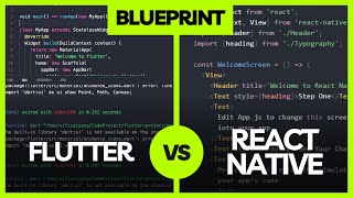 Decoding the Blueprint: Flutter vs React Native Widgets and Components Showdown