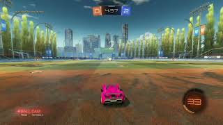 Playing rocket league