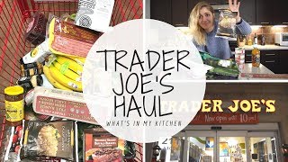 TRADER JOE'S HAUL | Healthy Grocery Shopping List