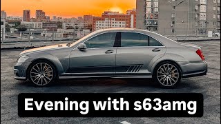 Evening with 6.2L V8 s63amg