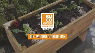 BUCO Wooden Plant Box