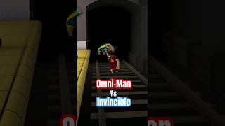 Remember the Train Scene? 😅 #gangbeasts #invincible #omniman #shorts