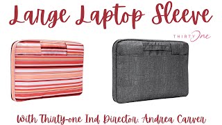 💻Laptop Sleeve | Andrea Carver, Ind. 𝓣𝓱𝓲𝓻𝓽𝔂-𝓞𝓷𝓮 Director 2024