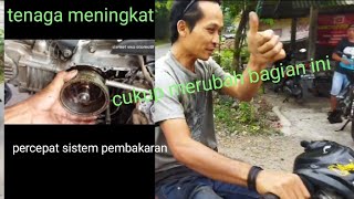 ini RAHASIANYA motor standat lebih gesit/lincah/tenaga meningkat/BBM tetap irit(Yamaha)